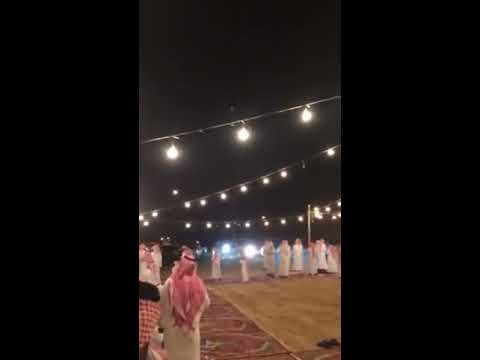 رمي رشاشات في زواج آل بريك الدواسر