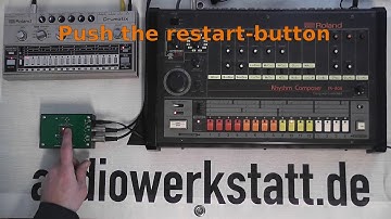 audiowerkstatt din-restarter - demonstration of all functions and settings