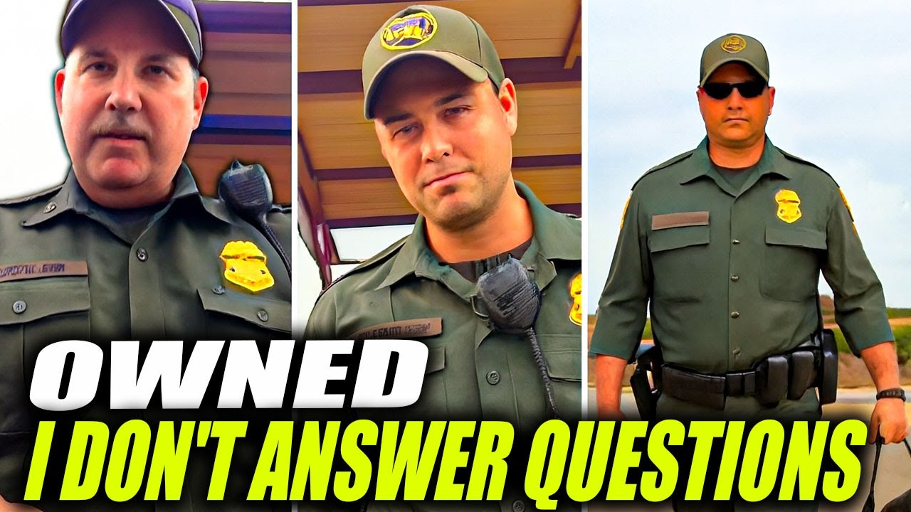 Dumb Cops Get OWNED at Checkpoint!“I Don’t Answer Questions” ID Refusal ...