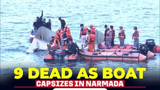 LIVE: 9 dead, several injured as boat capsizes in Narmada near Bargi Dam, Rescue operation underway