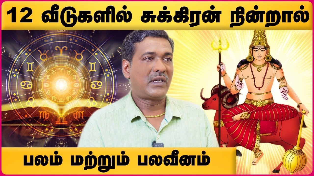 சுக்கிரன் 2 ஆம் வீட்டில் இருந்தால் பலன்கள் | VENUS IN 2nd HOUSE | Venus Planet | Rajanadi Parthipan