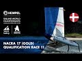 Full Nacra 17 Gold Fleet Qualification Race 11 | Aarhus 2018