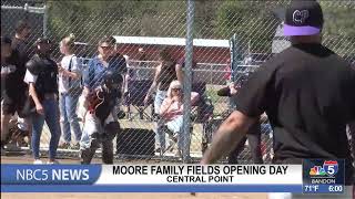 Moore Family Fields and Little League Season Opening Day