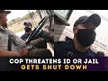 Passenger Refuses Illegal ID Demand And Destroys Cop’s Authority