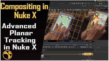 NUKE - Advanced Planar Tracking in Nuke || Screen Replacement || Advanced Tracking in Nuke