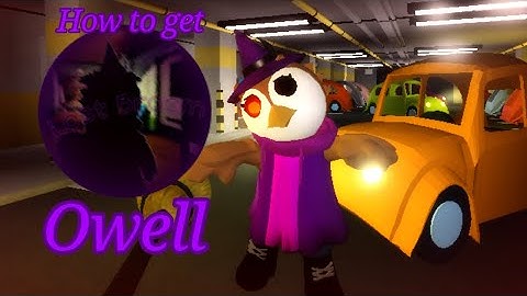 How to get "LOST BROOM" BADGE + OWELL SKIN in PROJECT PIGGY ROLEPLAY! - Roblox