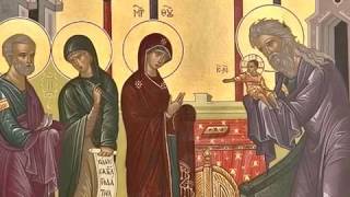 The Presentation of Christ, Ode 9 of the Canon The Presentation of Christ, Ode 9 of the Canon
