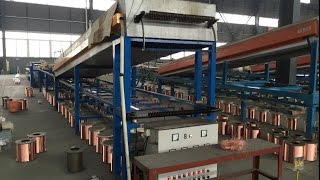 24Dw Fine Copper Wire Drawing Machine 40Th Copper Wire Offline Annealing Machine