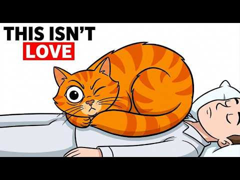 If Your Cat Sleeps On Your Chest, They're Trying To Tell You This