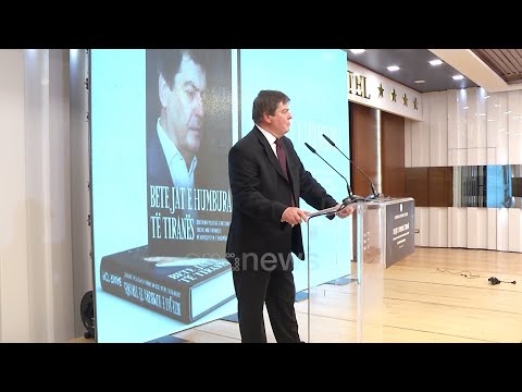 “Betejat e humbura të Tiranës”, Bamir Topi promovon librin e ri