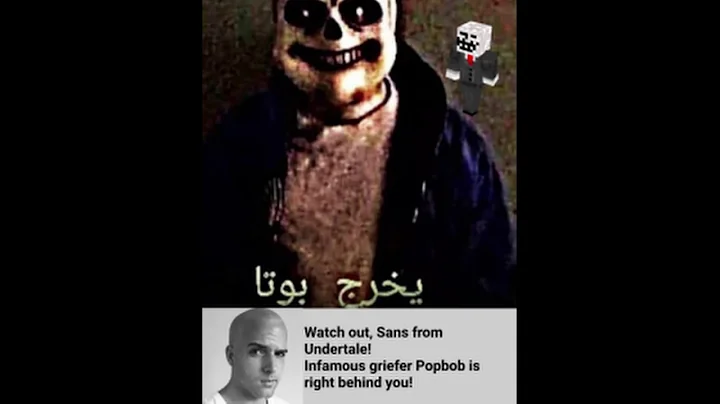 sans undertale gets absolutely decimated by infamous griefer popbob from tb2t