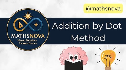 DOT METHOD | Technique of vedic maths | Addition trick|