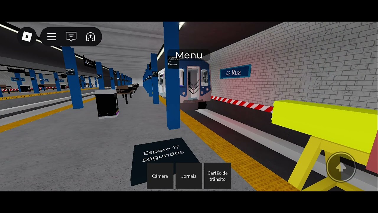 No final eu acabei pulando do trem e morri