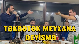 TEKBETEK Dediler, Qırğın Meyxana Getdi 2023 (Biri Var Yanında) - Şakir Bineqedi,Kamran Kubinka