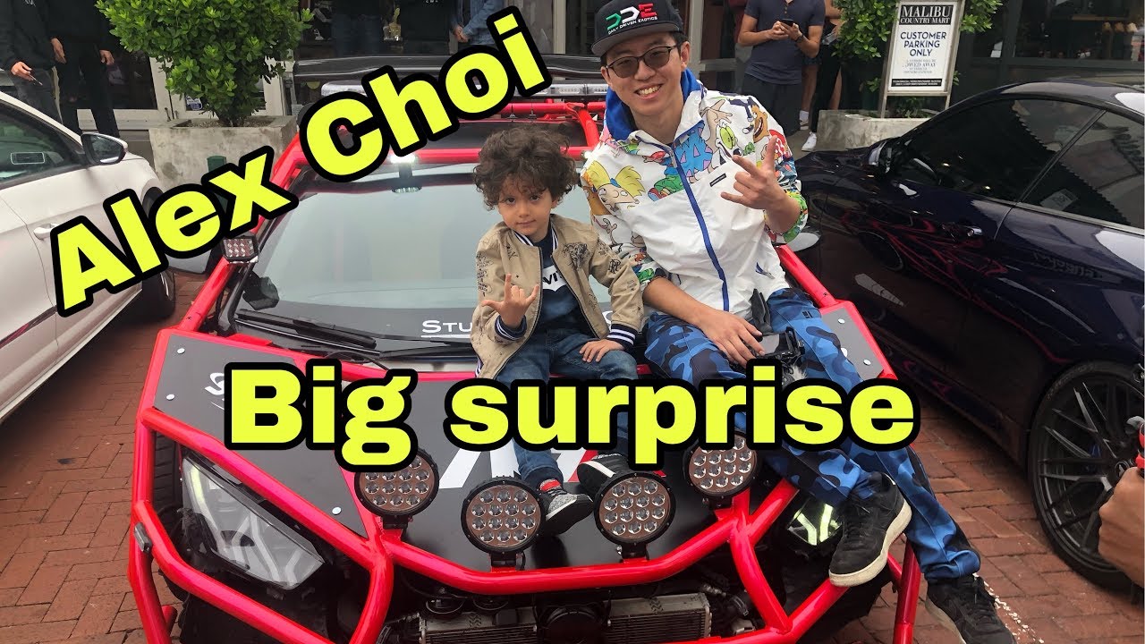 SUPERCARS KID SURPRISES ALEX CHOI DDE and VEHICLE VIRGINS in crazy car ...