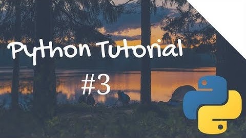 Programming in Python #3 | Variables and User-Input | By Harshit Seksaria