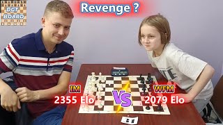 : IM Kirill Kozionov (2355) - WFM Alisa Yunker (2079) - Rapid