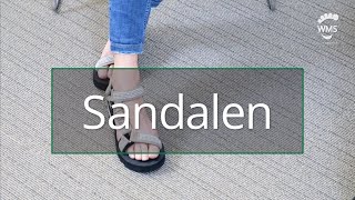 Was muss ich bei Sandalen beachten?