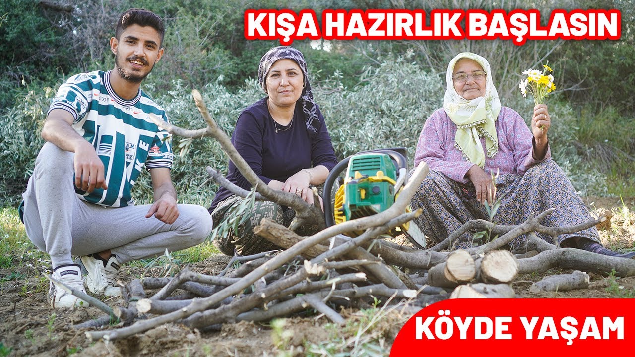 KÜÇÜK KARDEŞİM BANA YARDIMA GELMİŞ 😊 KÖYDE YAŞAM KANALI | Zeytin Bahçesi | Köy Hayatı Yaşamak | Vlog