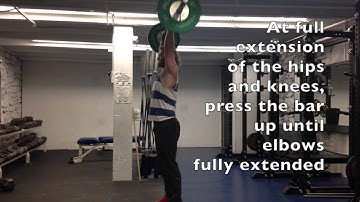 Push Press and Push Jerk Variation