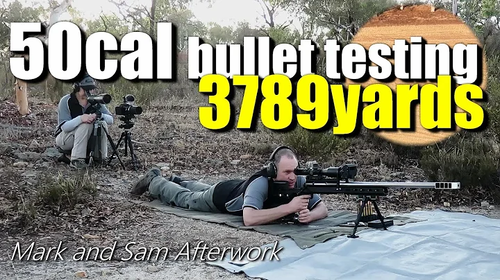 ULR 50cal bullet testing at over 2 miles
