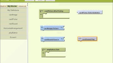 Documentary on the creation of "Using Sound and Images in AppInventor"