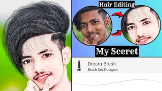 Hair Style Face Smooth + Hair Editing करने के लिए Brush settings | face smooth editing in sketchbook