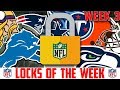NFL Week 3 PICKS AGAINST THE SPREAD, OVER/UNDER, UPSET ...