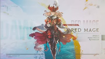 FFXIV Dawntrail Red Mage Job Actions