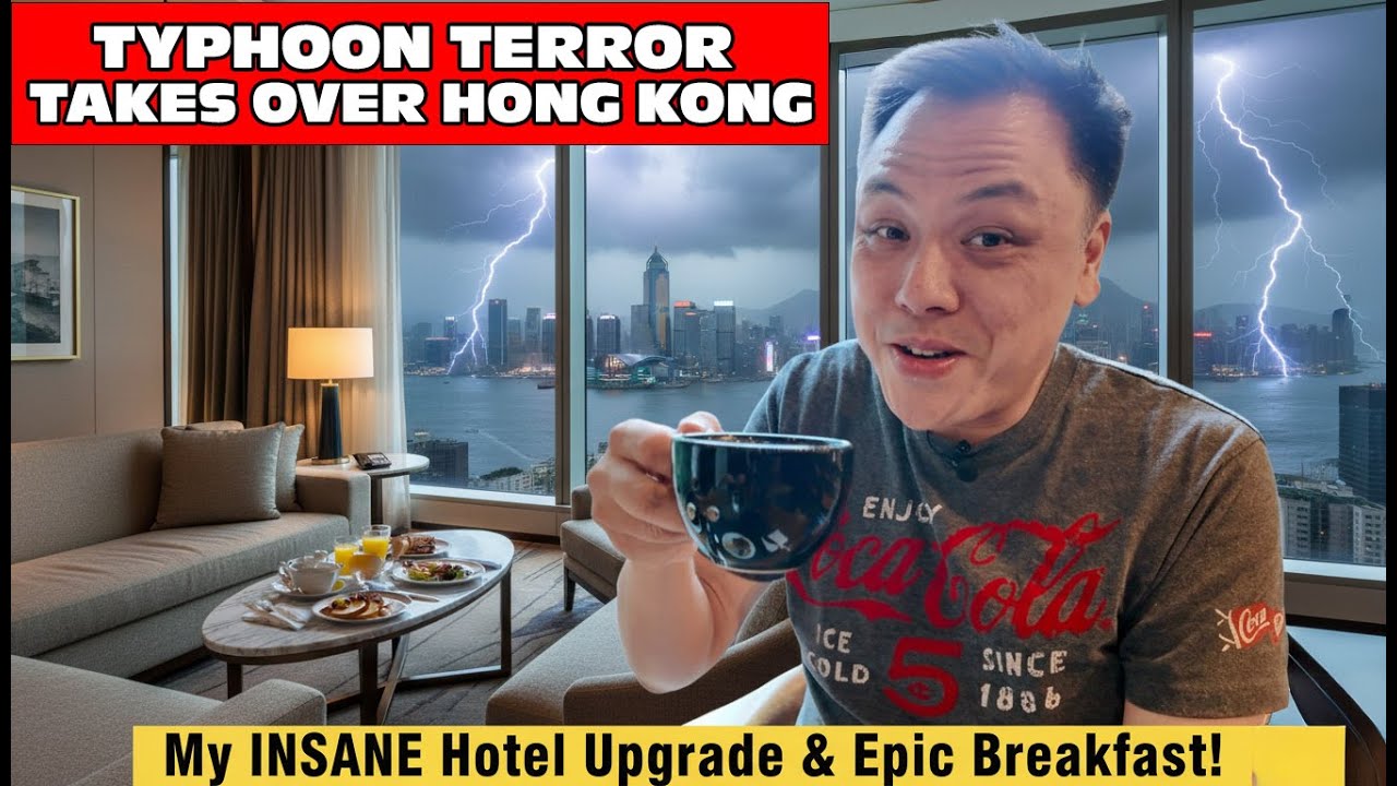 Typhoon Terror in Hong Kong, But This Hotel & Buffet Made It a Dream!