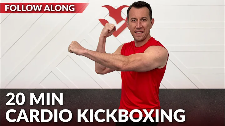 20 Min Cardio Kickboxing Workout for Beginners thru Intermediate at Home Class - MMA Training