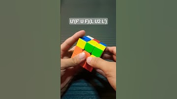 Easiest F2L Algorithms Part 70 | #cfop #easy #rubik #speedcubing #tutorial #shorts #f2l #rubikscube