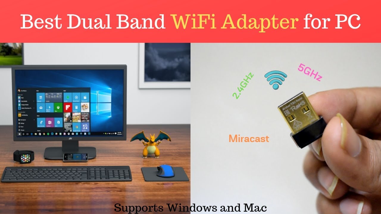 tempereret Skinnende smerte Best Dual Band 2.4/5GHz WiFi Adapter for PC | Miracast | 802.11ac | TP-Link  | Wireless USB Adapter - YouTube