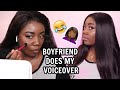 Boyfriend Does My Voiceover | FUNNY AF GRWM