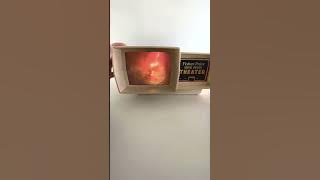 Vintage 1970s Fisher Price Movie Viewer Theater Disney Lonesome Ghosts