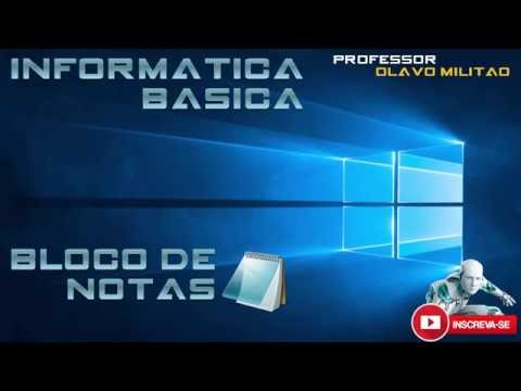 Vídeo: Para Que Servem Os Campos Do Bloco De Notas?