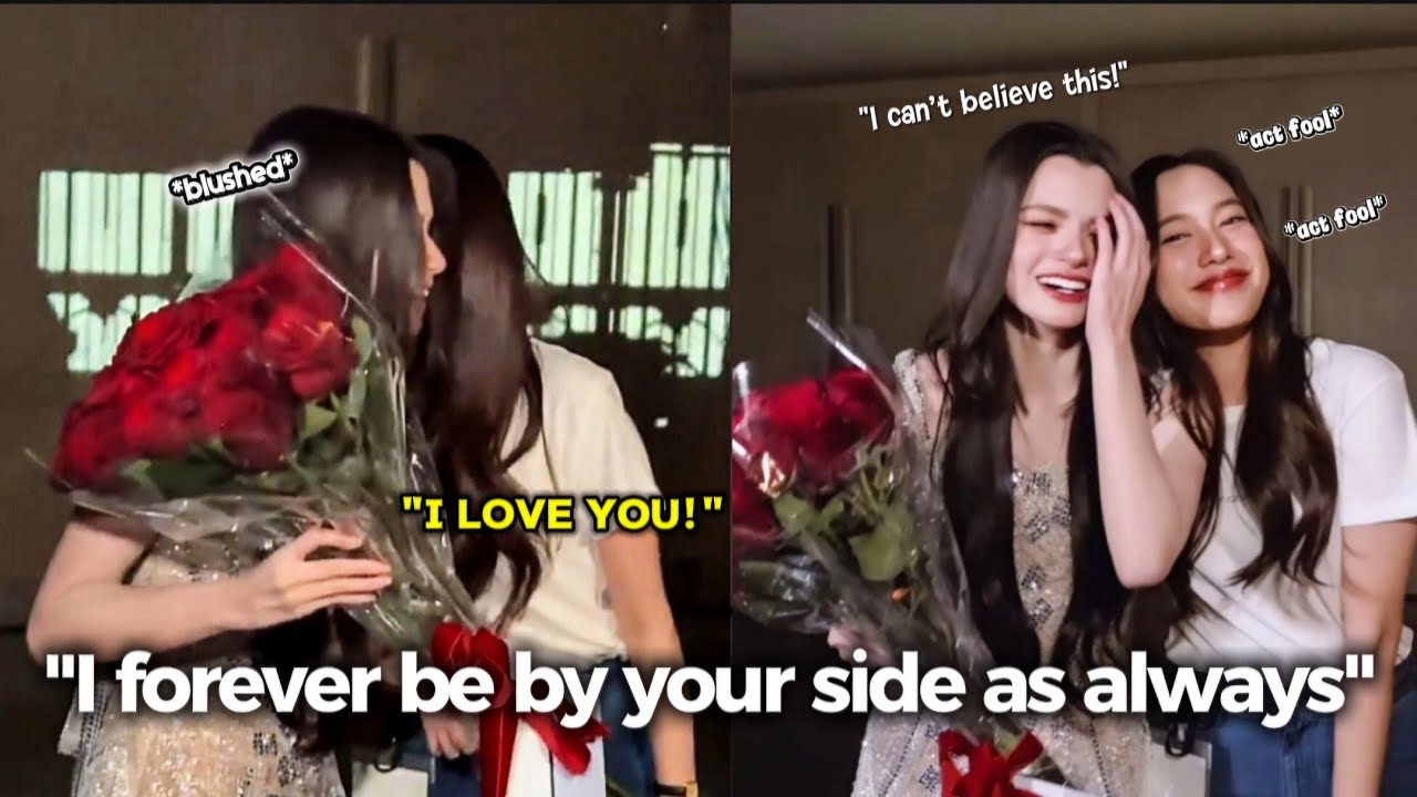 FREEN SURPRISED BECKY ON HER BIRTHDAY | FreenBecky doing Self-service backstage 👀