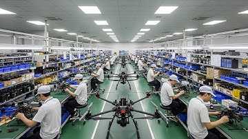 Inside the Making of Military Drones — From Raw Parts to a Fully Built War Machine