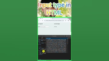 html tricks | input type #tricks #tips #html #webdev #coding #devtips #codebase #htmlcss