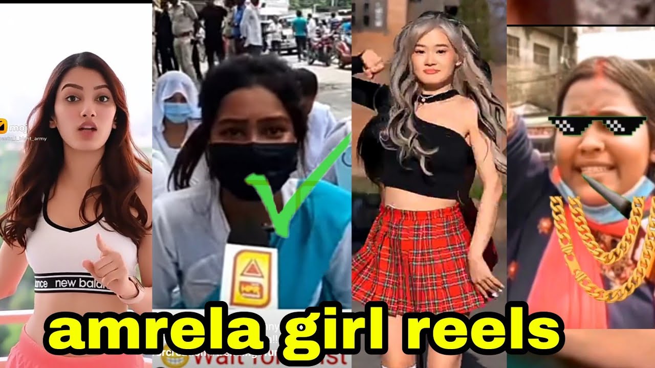 AMRELA GIRL VIRAL REELS | TRINDING Umbrella Song | Hs Fail Students 2022