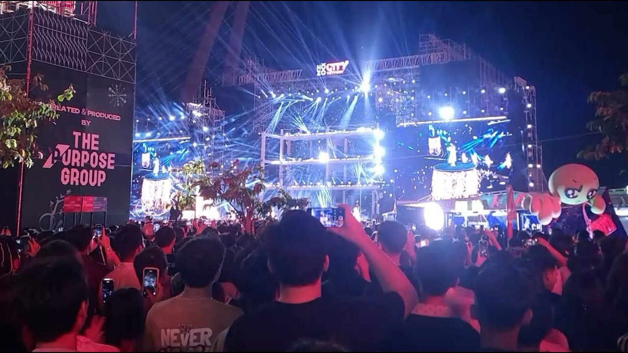 Countdown 2026 cùng Đức Phúc và Mỹ Tâm ở TP Hồ Chí Minh