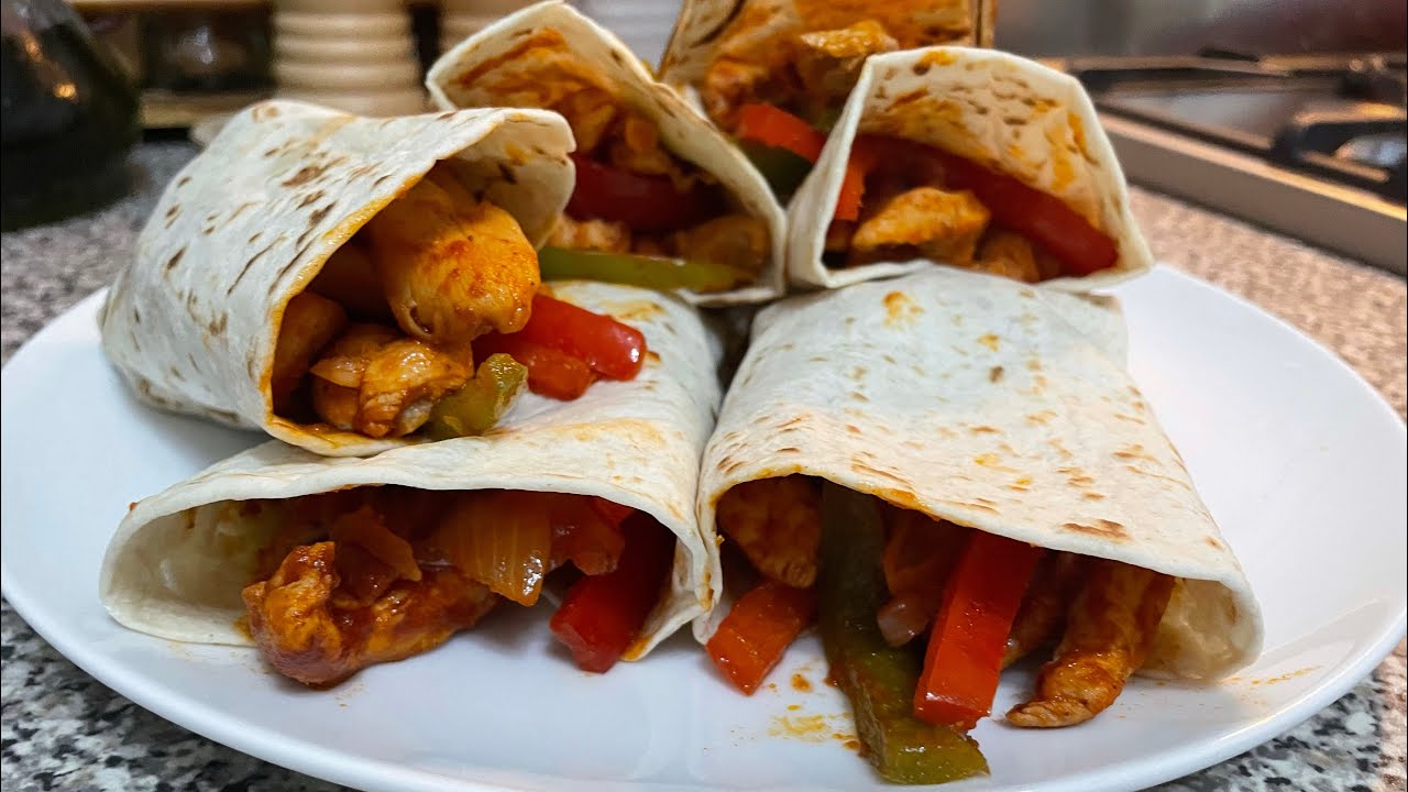 FAJITAS DE FRANGO ( FÁCIL DE FAZER) AlesMenu YouTube