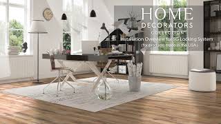 The Home Depot Home Decorator Collection Installation Instructions for 5G Locking System