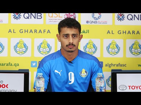 أحمد الجانحي استعدينا جيدا لمواجهة نادي قطر وهدفنا حصد الثلاث نقاط