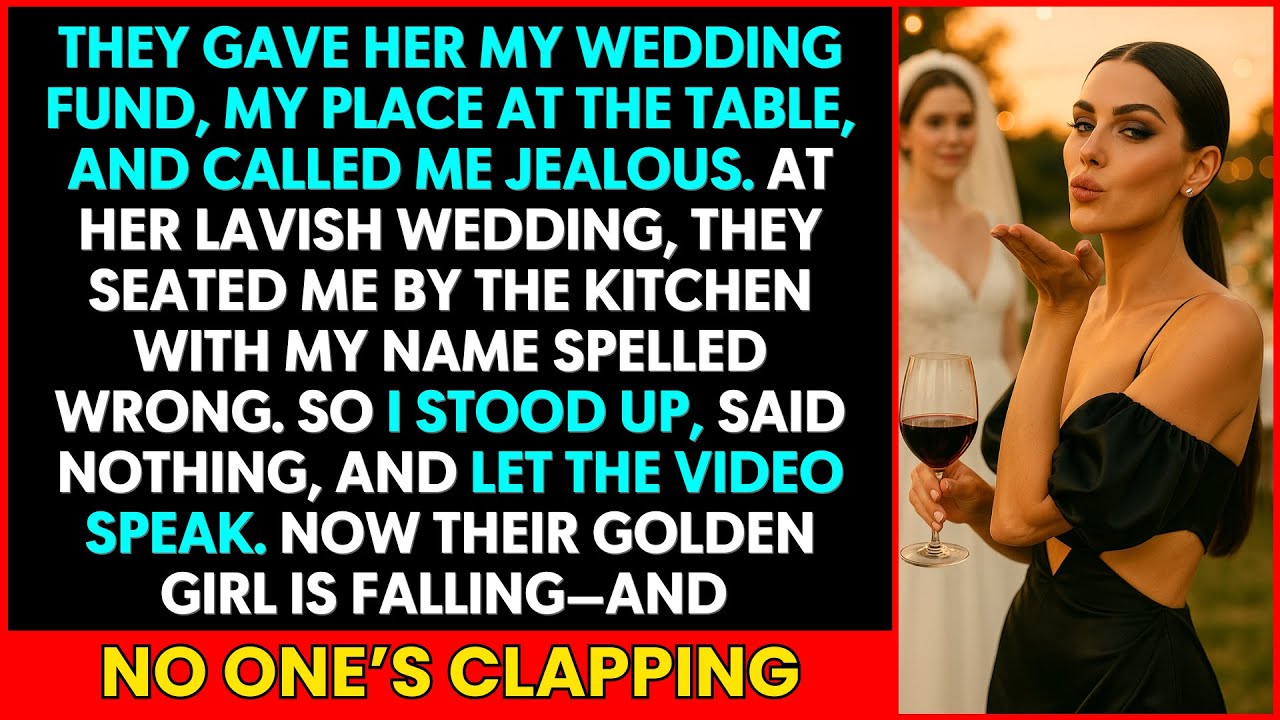 My Parents Forced Me to Attend My Golden Sister’s Wedding — So I Played the Groom’s Video for All