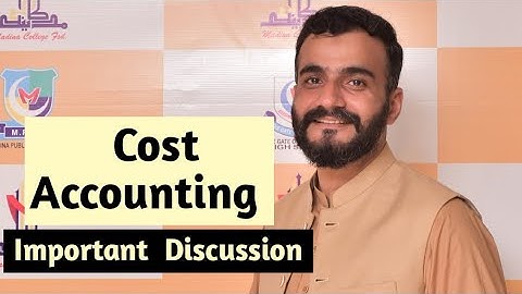 important questions of cost accounting