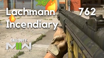 Lachmann 762 (G3A3) Full Auto Incendiary Ammo Build - COD MW2 Multiplayer Gameplay