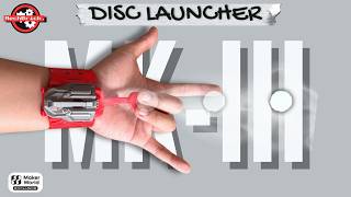 Fully 3D Printed Wrist-Mounted Disc Launcher Mk.III — Full Assembly Guide