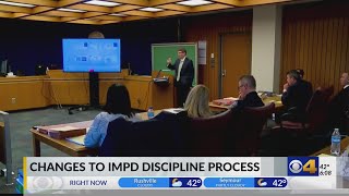 IMPD considers update to officer disciplinary process