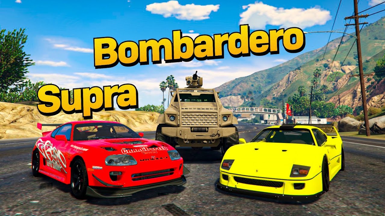 Recupero Un Supra Encautado y Bombardeo Comisaria Gta Rp